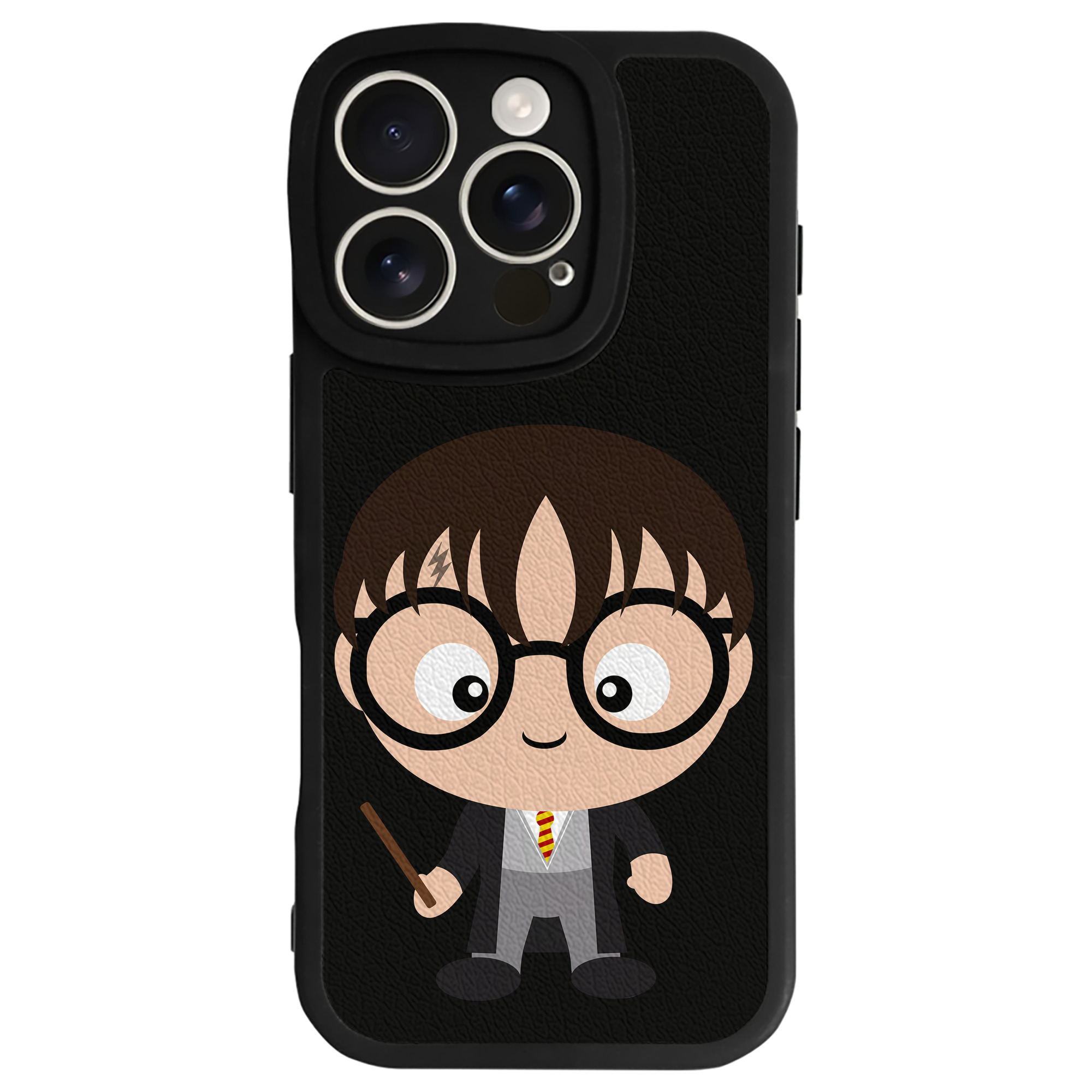 （画像用） Harry Potter ハリー・ポッターシリーズ 【iPhone 16シリーズ対応】シリコンスマホケース（レザー調） 材質：シリコン